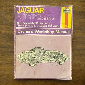 Jaguar E-Type Owners Workshop Manual